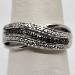 Sun Bronze Silver Plated & Diamond Ring (7)